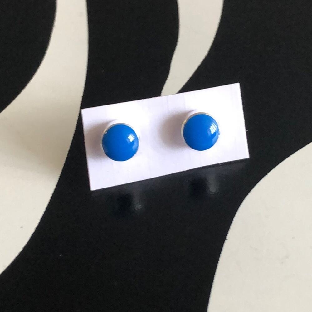 4 for $20 Blue Stud Earrings